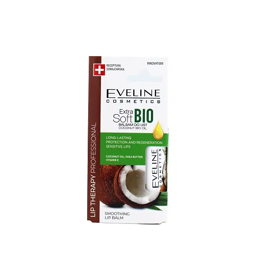 Son dưỡng Eveline Extra Soft Bio dưỡng ẩm môi hương dừa 4g_EVEL0588